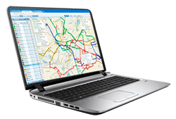 Ноутбук и система GPS мониторинг